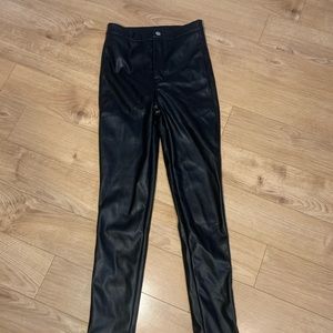 Leather pants